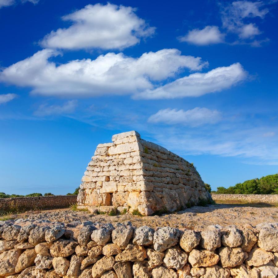 Ferienwohnung Casas Menorquinas Cala Blanca  Exterior foto
